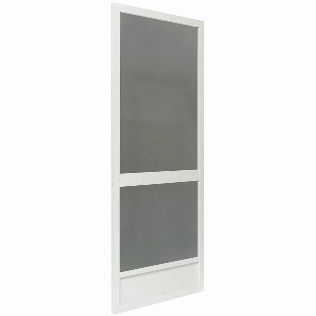 80 in. x 30 in. Canoe Creek White Aluminum Screen Door