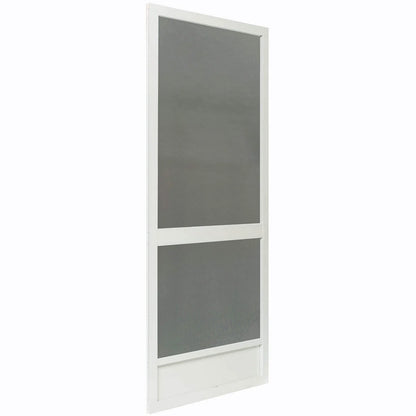 80 in. x 30 in. Canoe Creek White Aluminum Screen Door