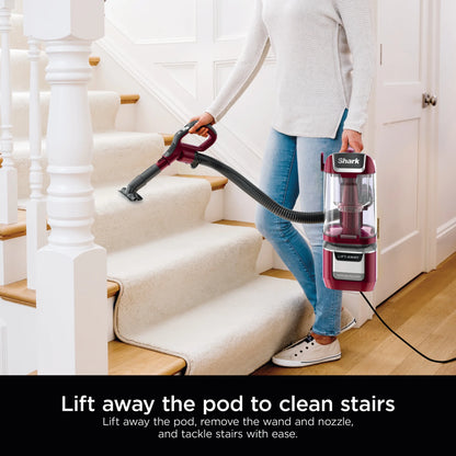 Shark Lift-Away Upright Vacuum Cleaner, PowerFins HairPro & Odor Neutralizer Technology, HEPA filter