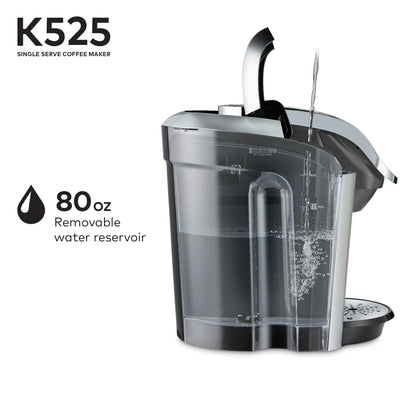 Keurig K525 Single Serve Coffee Brewer, Slate