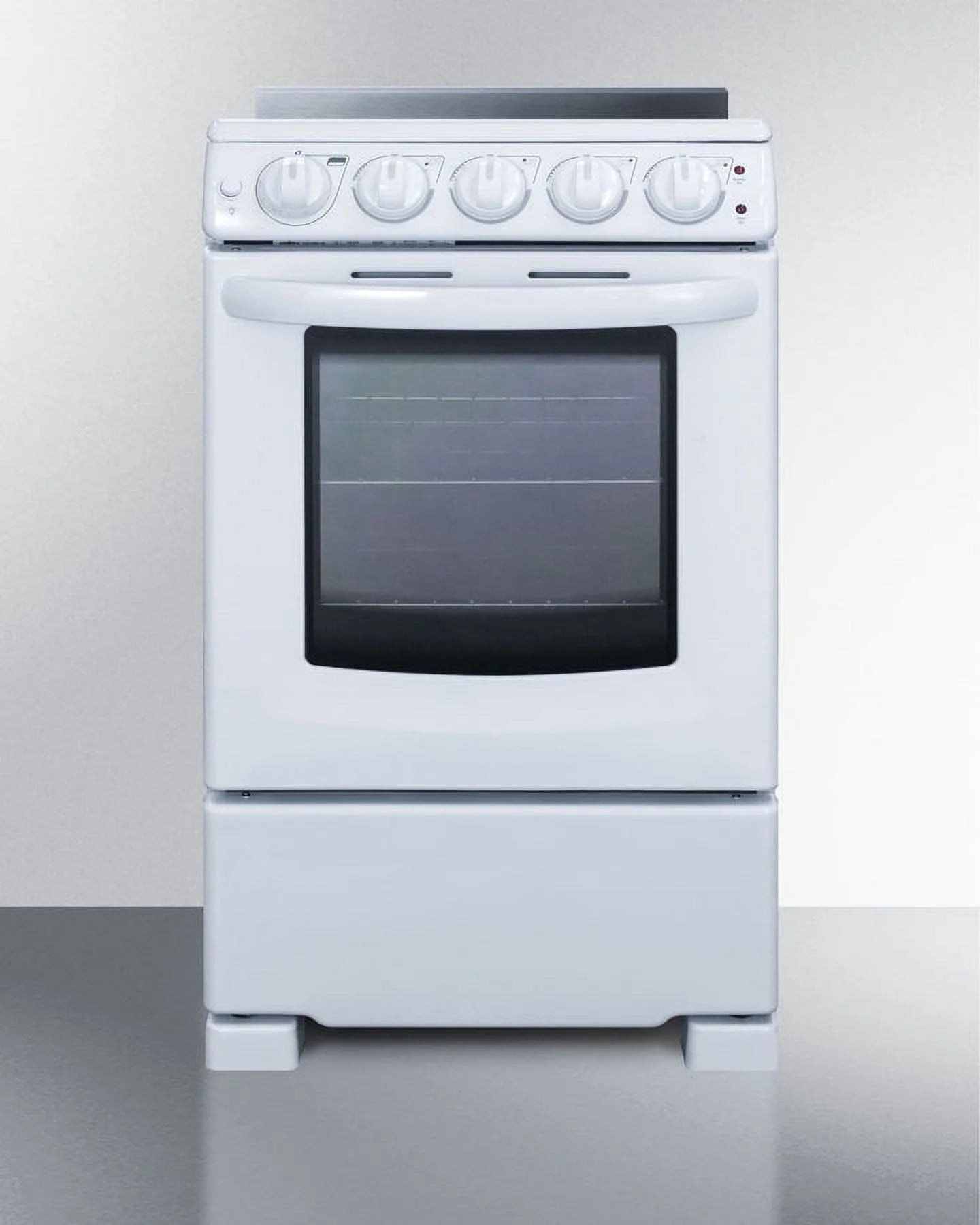 Summit 24�� 2.9 cu ft Electric Range in Ceramic