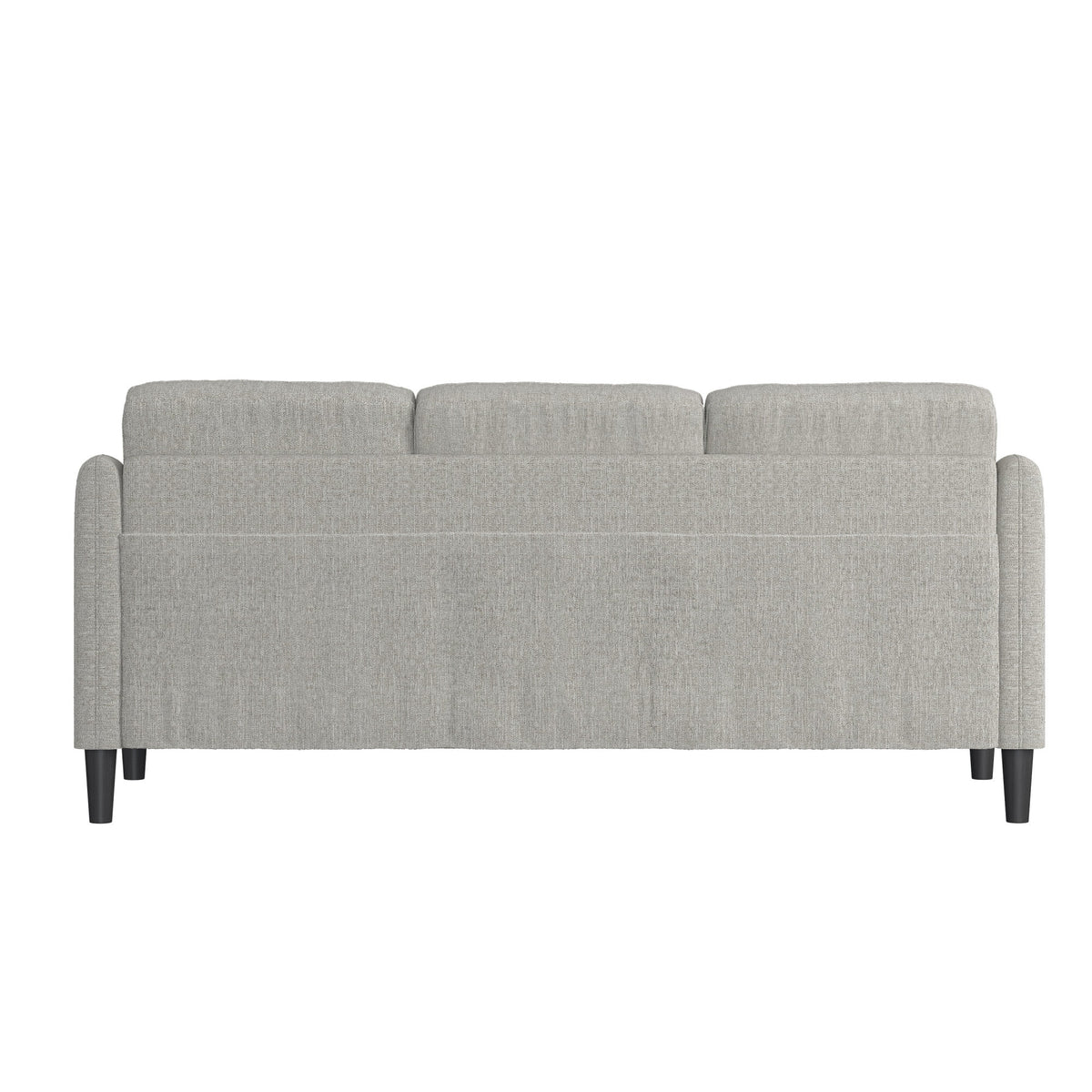 Mainstays Westley Swoop Arm Sofa, Burnt Orange