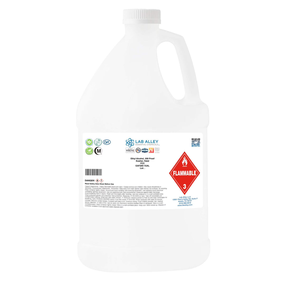 Food Grade Ethanol, 200 Proof