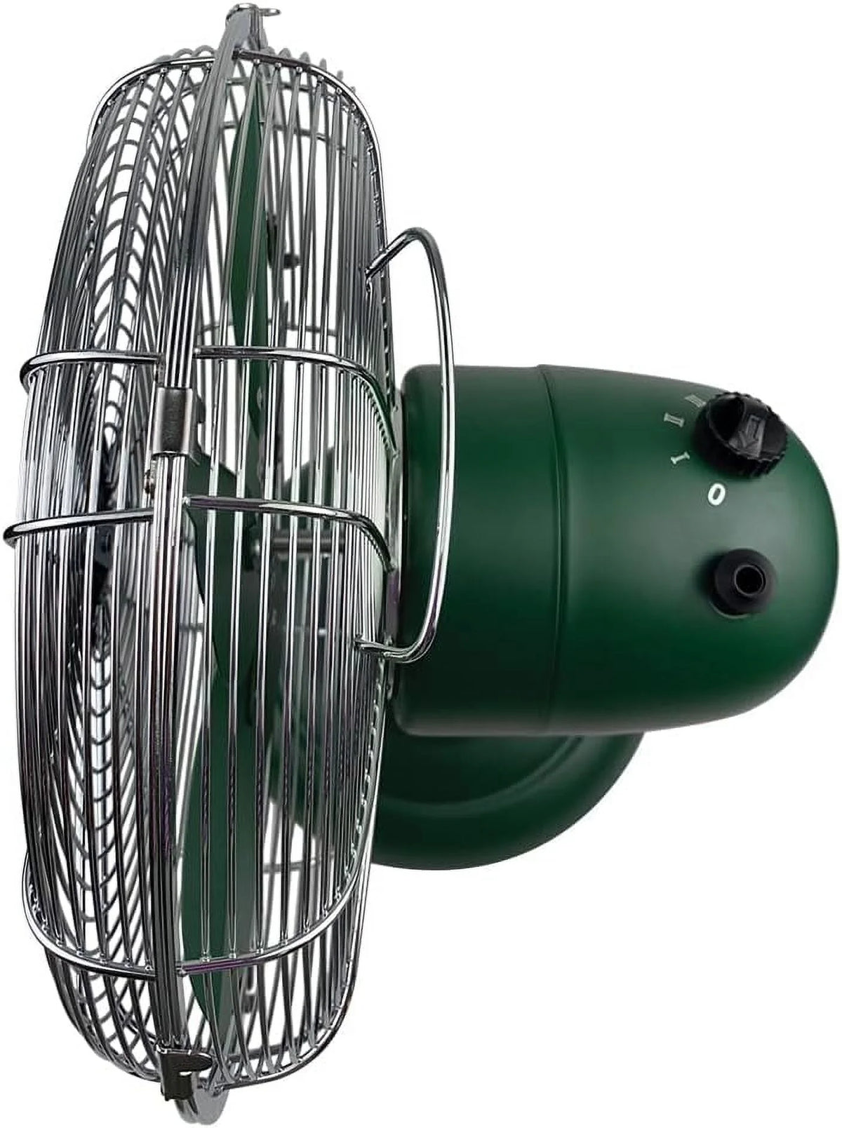 Good Housekeeping Retro All-Metal Table Fan (92618) with 3 Speed Settings, Wide Oscillation, and Carrying Handle��