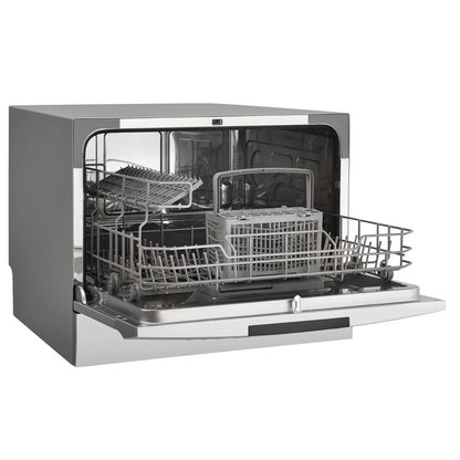 Danby 6 Place Setting Countertop Dishwasher in White (DDW621WDB)