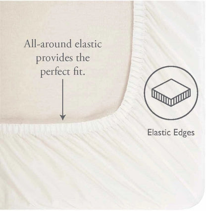 Laura Ashley Home - Full Sheets, Soft Sateen Cotton Bedding Set - Sleek, Smooth, & Breathable Home Decor,Blossoming Blue Blossoming Blue/White Full