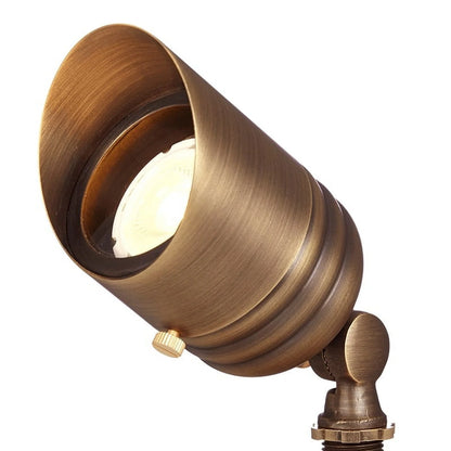 VOLT Brass Landscape Lighting Kit (6 Spotlights, 2 Path Lights)
