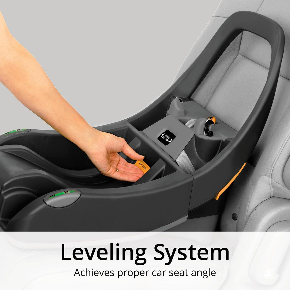 Chicco KeyFit 35 ClearTex 35 lbs Extended Use Infant Car Seat - Shadow (Black). New