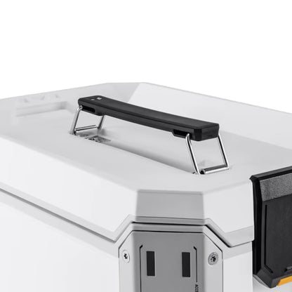 ToughBuilt StackTech Compact Cooler, Stackable 16 Quart Hard Shell Ice Chest, White