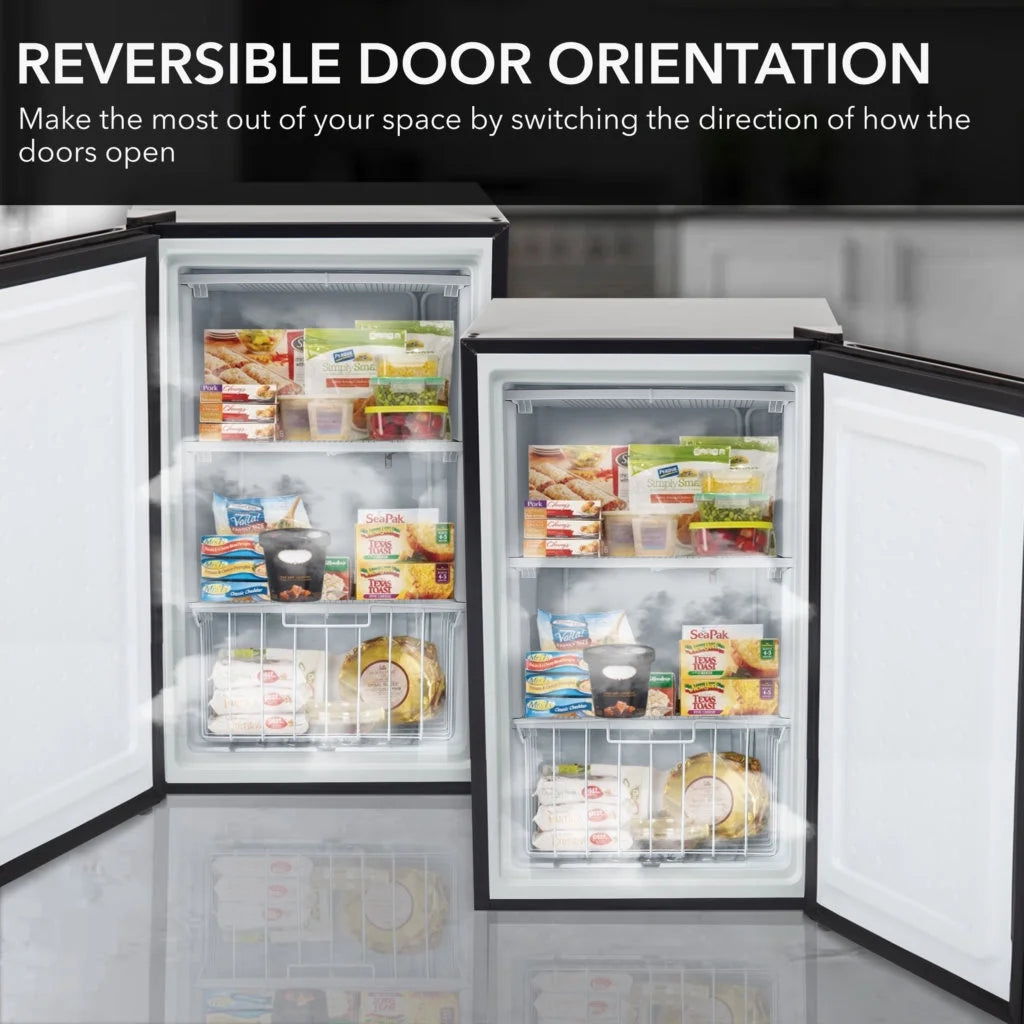 Whynter 3.0 cu. ft. Energy Star Upright Freezer with Lock �C Stainless Steel (Cuf-301SS)