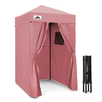 EAGLE PEAK Flex Ultra Compact 4 ft x 4 ft Pop-up Changing Room Canopy, Portable Privacy Cabana