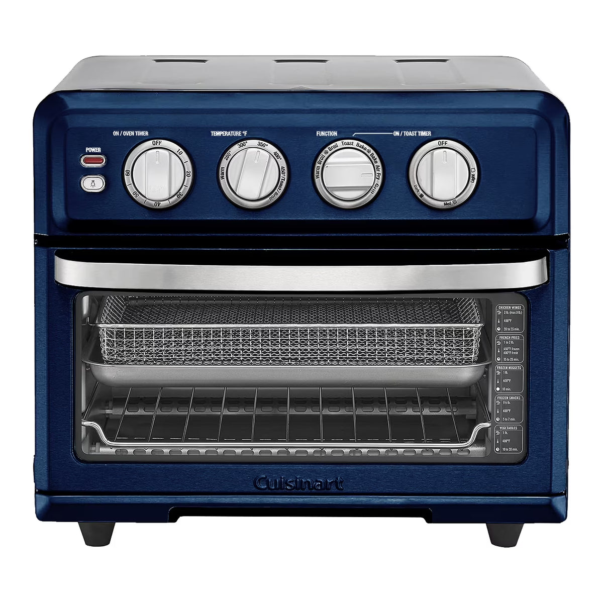 Cuisinart Air Fryer Toaster Oven with Grill, Stainless Steel