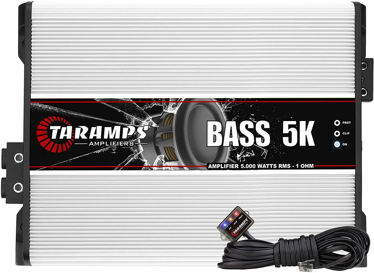 Taramps Class D BASS 5K 5000 Watt RMS 1 Ohm Auto Sound Systems Mono Amplifier