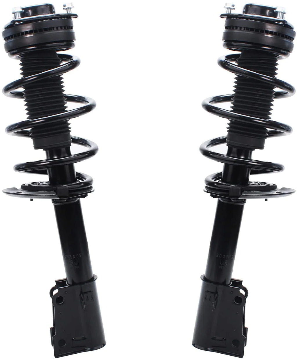 Detroit Axle - Front Struts Sway Bars kit for V6 2009-2018 Dodge Journey Complete 2 Struts w/Coil Spring 2 Front Sway Bar Links 2010 2011 2012 2013 2014 2015 2016 2017 Replacement Struts Assembly