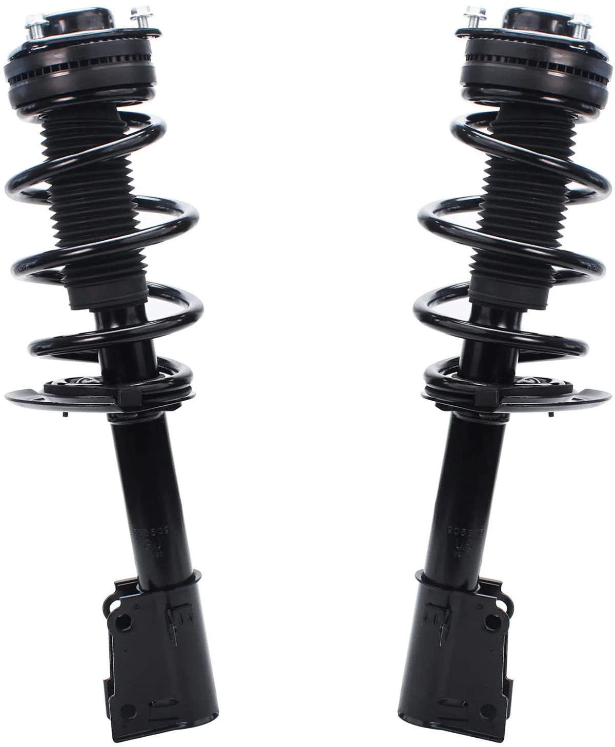 Detroit Axle - Front Struts Sway Bars kit for V6 2009-2018 Dodge Journey Complete 2 Struts w/Coil Spring 2 Front Sway Bar Links 2010 2011 2012 2013 2014 2015 2016 2017 Replacement Struts Assembly