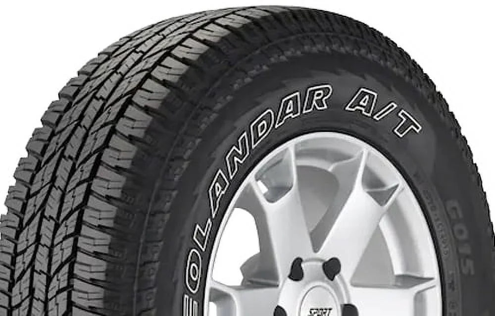 4 Yokohama Geolandar A/T G015 OWL 235/70R16 104T All Terrain 60K Warranty 600AB 110101511 / 235/70/16 / 2357016