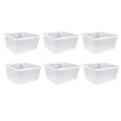 ToughBuilt Portable 2-in-1 Rolling Tool Box with Wheels & Stackable Design