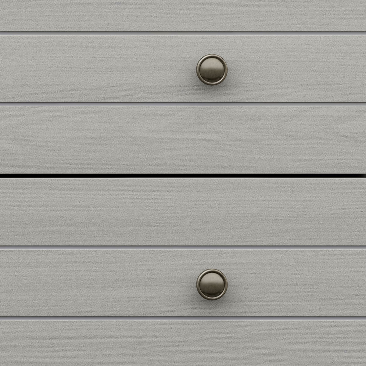 Living Essentials by Hillsdale Harmony Wood 6 Drawer Dresser, Matte White