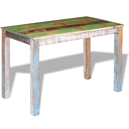 vidaXL Dining Table Kitchen Table Home Dining Room Table Solid Reclaimed Wood