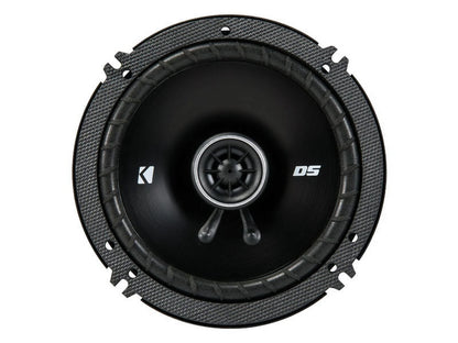 Kicker DSC650 6.5-Inch (160-165mm) Coaxial Speakers, 4-Ohm bundle