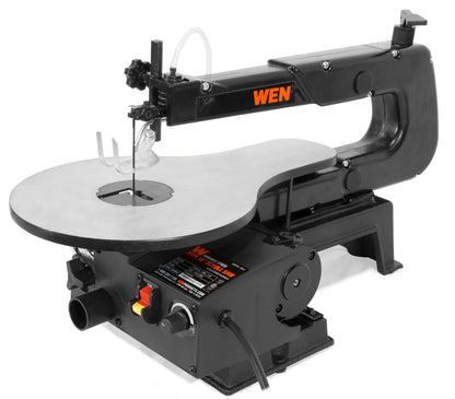 WEN 16-inch Variable Speed Scroll Saw with Easy-Access Blade Changes, 3922