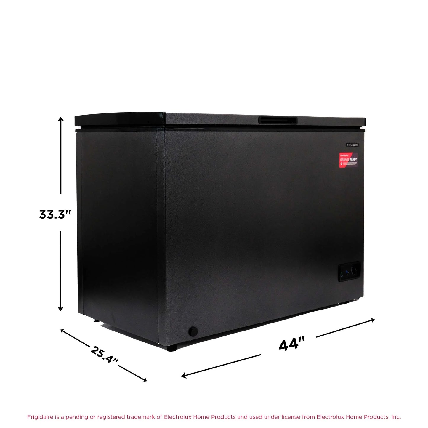 Frigidaire, 5.0 Cu. ft. Chest Freezer, Black Granite Design