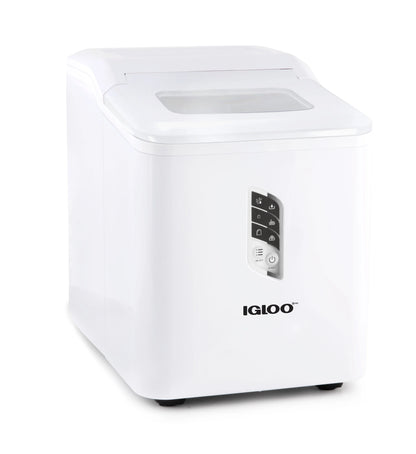 Igloo Automatic Ice Machine Self Cleaning Countertop Ice Maker for Water Bottle & Drinks, Aqua