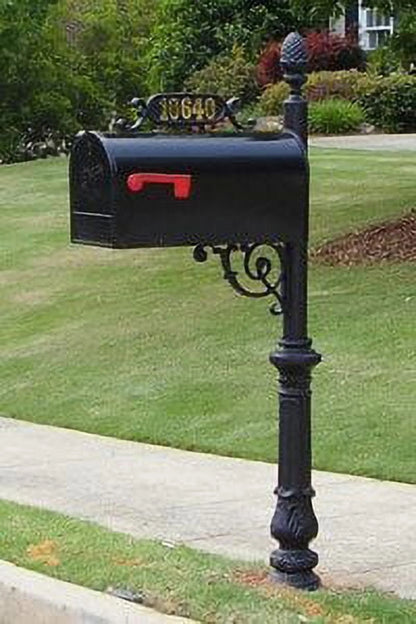 4ever products charleston mailbox with post included