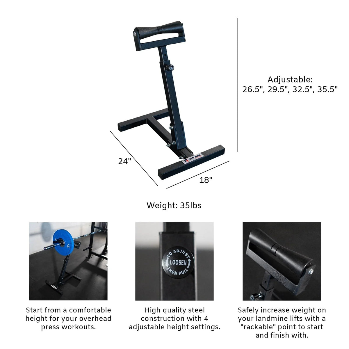 Titan Fitness�?Landmine Stand