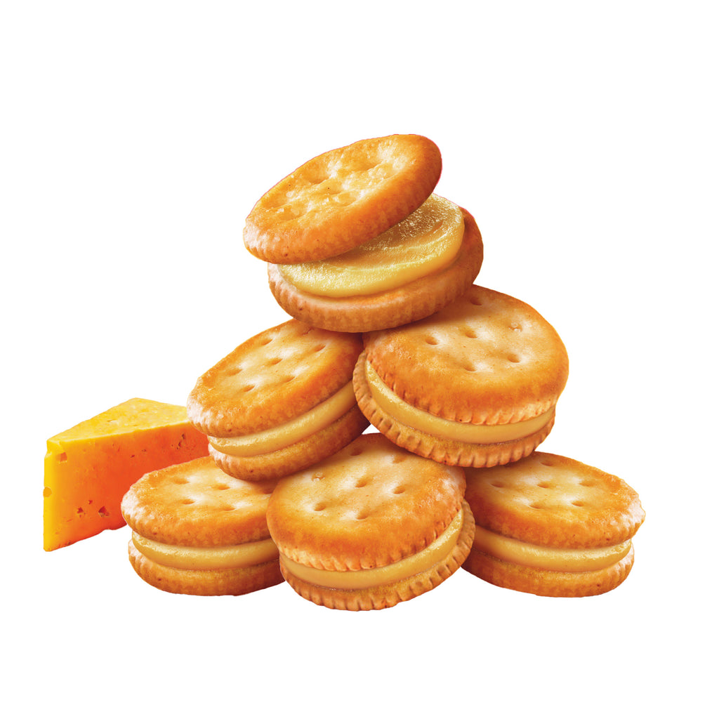 RITZ Bits Cracker Sandwiches, Cheese, 1.5 oz, 30-count