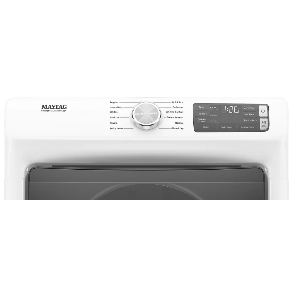 Maytag Med6630h 27" Wide 7.3 Cu Ft. Energy Star Rated Electric Dryer - Metallic Slate