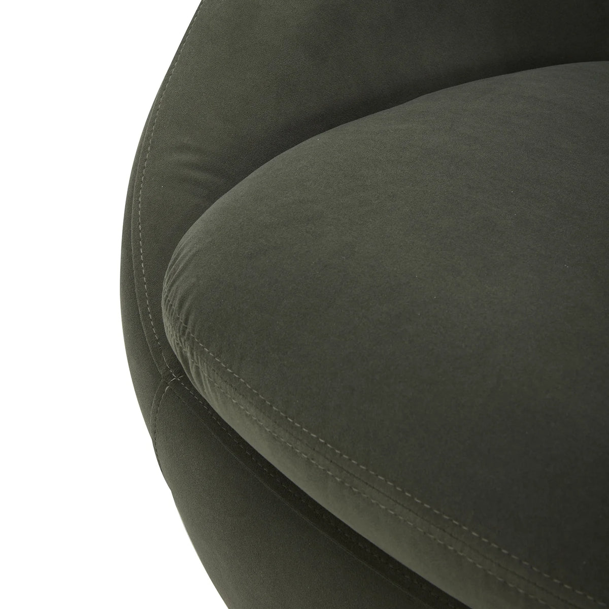 Better Homes & Gardens Mira Swivel Accent Chair, Cream Shearling