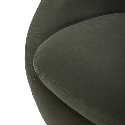 Better Homes & Gardens Mira Swivel Accent Chair, Cream Shearling