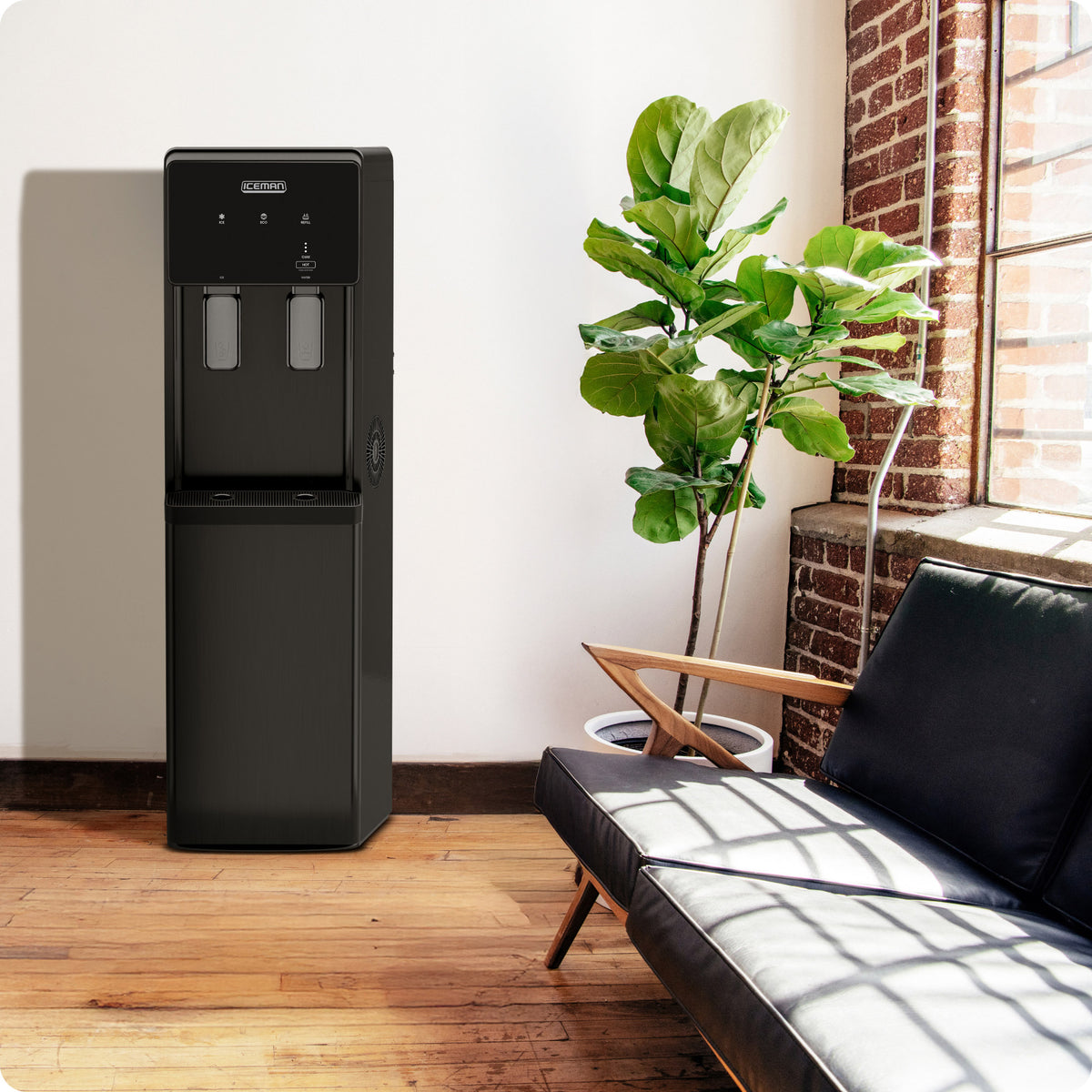 Iceman Bottom-Loading Water Dispenser & Ice Maker