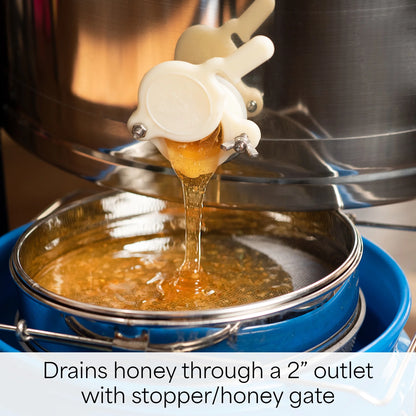 VIVO Electric 4/8 Frame Stainless Steel Honey Extractor (BEE-V004E)