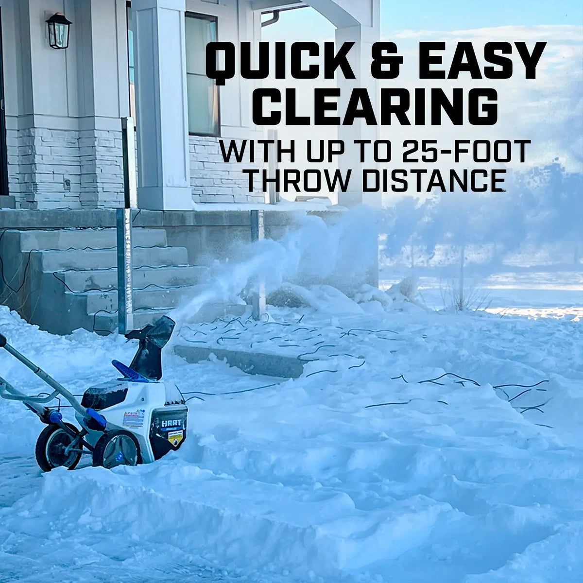 HART 40V 18" Snow Blower (Battery Not Included)