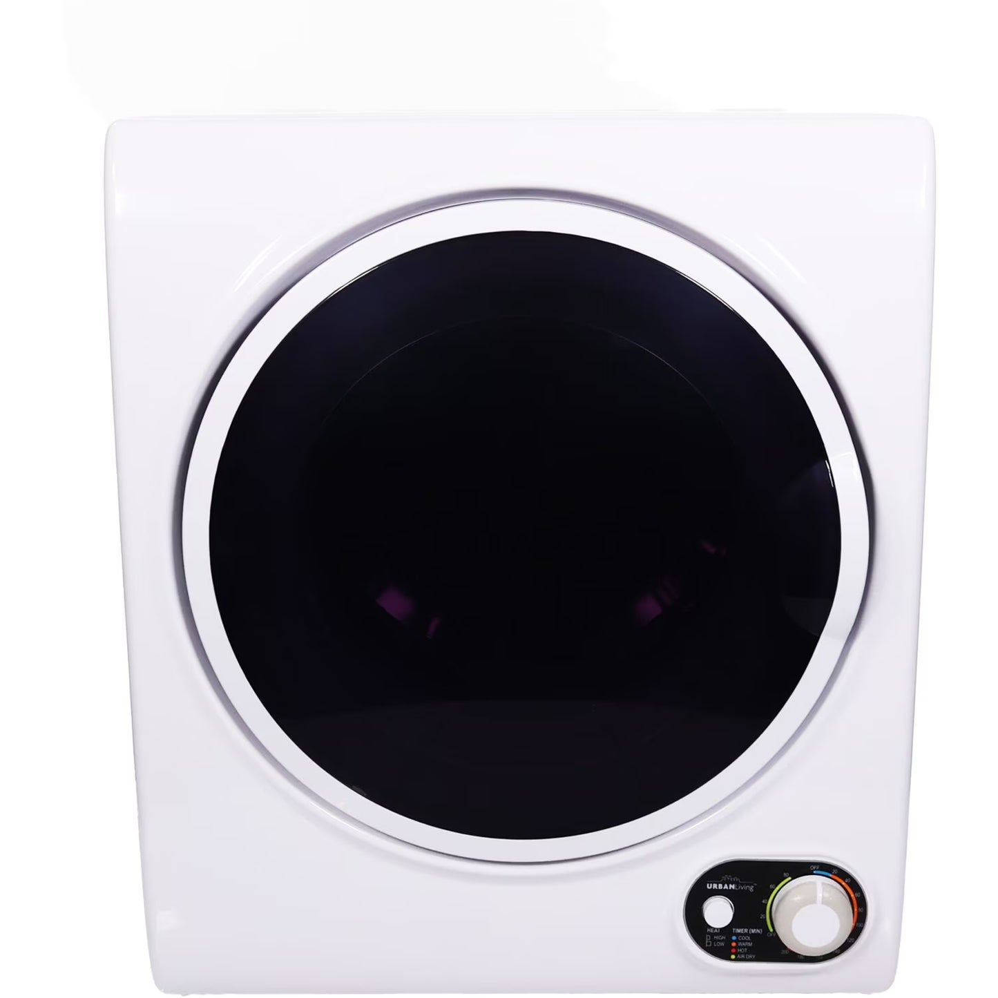 Urban Living 1.5-cu. ft. Compact Electric Dryer, Small Portable Clothes Dryer for Apartment and Small Spaces in White