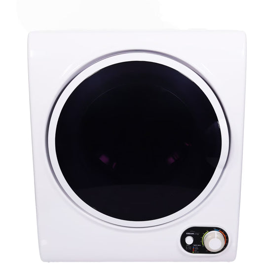Urban Living 1.5-cu. ft. Compact Electric Dryer, Small Portable Clothes Dryer for Apartment and Small Spaces in White