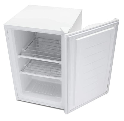 KNDKO 3.2Cu.ft Upright Freezer, Compact Freezer with Removable Shelves, Adjustable Thermostat for Home/Kitchen/Office, Black