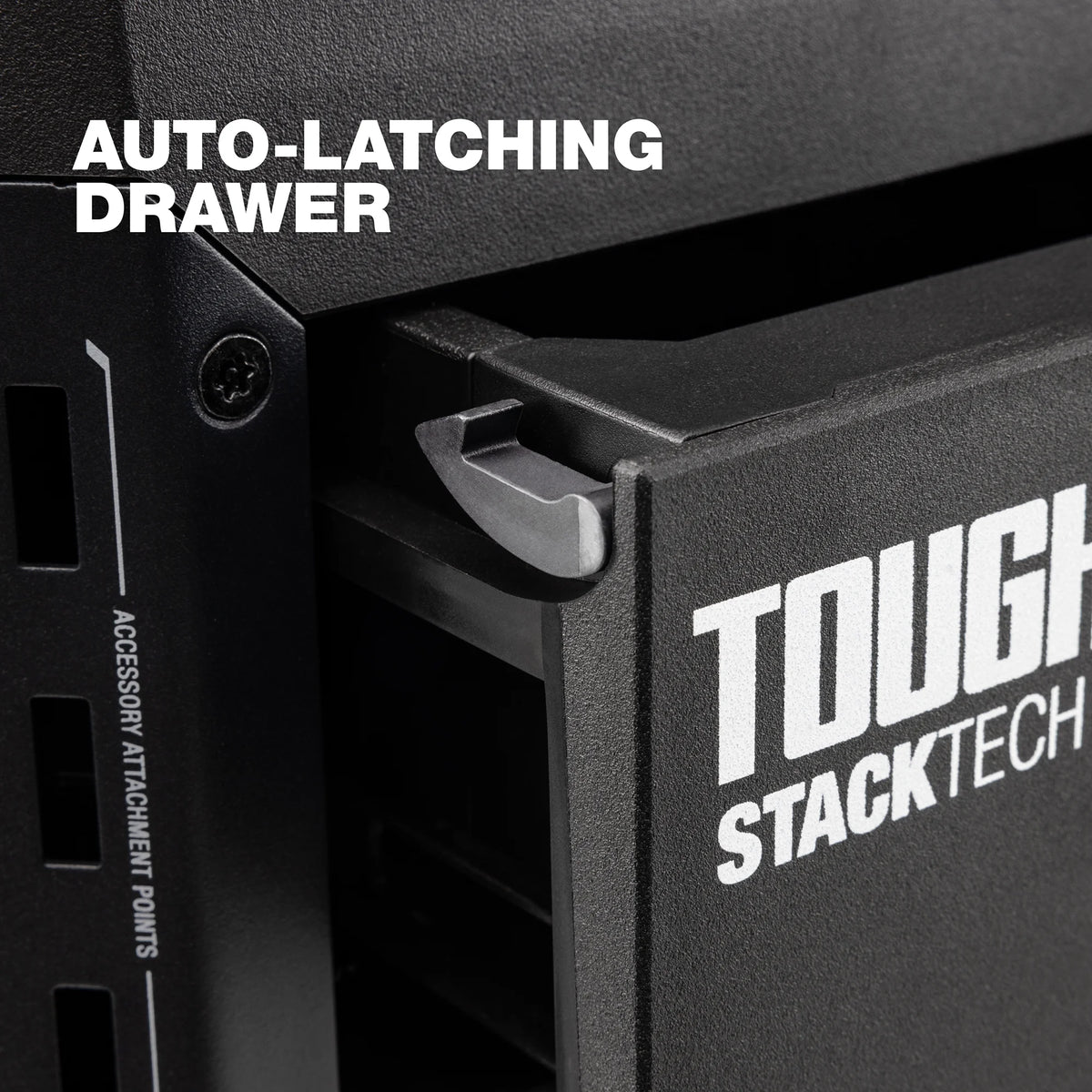 ToughBuilt StackTech 1 Drawer Toolbox, Heavy-Duty Stackable Tools Storage, 50 lb Capacity