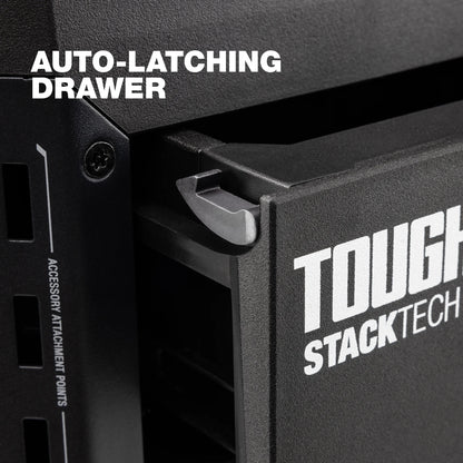 ToughBuilt StackTech 1 Drawer Toolbox, Heavy-Duty Stackable Tools Storage, 50 lb Capacity