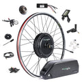 eBikeling 48V 1500W 52V 19.2AH Rear-Rack Ebike Conversion Kit with Battery 700C Rear Electric Bike Conversion Kit | Add On Electric Bike Kit for Waterproof Design for Enhanced Performance
