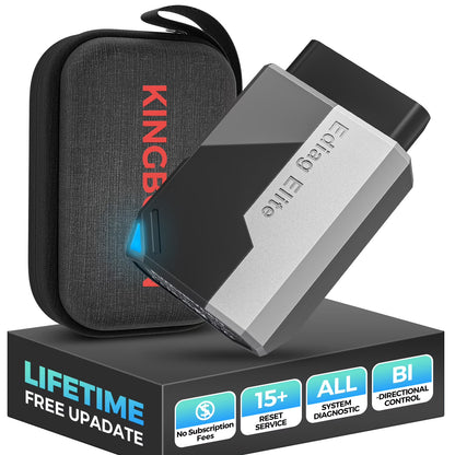 KINGBOLEN Ediag Elite OBD2 Bluetooth Car Scanner, Bi-Directional Control Scan Tool for iOS & Android with All System Diagnostic, 15+ Hot Reset, CANFD Protocol, FCA AutoAuth,Free Lifetime Update
