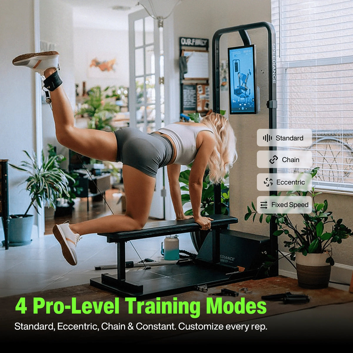 Speediance AI Smart Home Gym, All-in-One Digital Weight Workout Machine for Squat, Strength, Cardio, HIIT