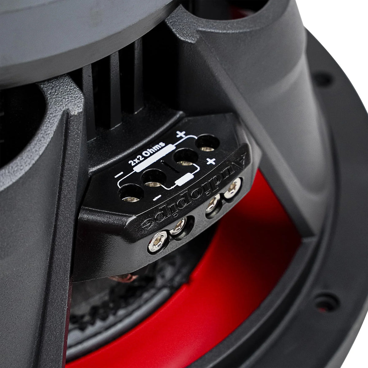 Audiopipe 1200W RMS Dual Car Subwoofer, Black, 12"