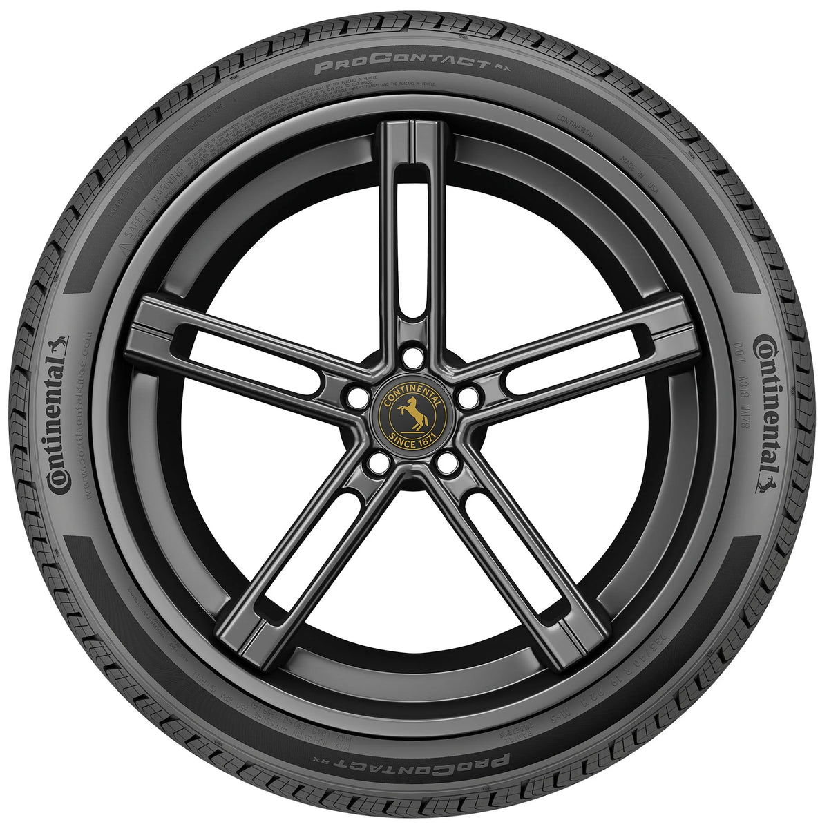 Continental ProContact RX All Season 255/45R19 104V XL Passenger Tire