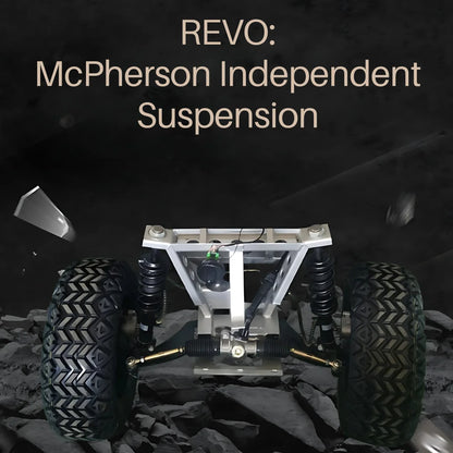 Revolution Outdoors E4X 6-Seater 60V Lithium Ion Golf Cart for Outdoor