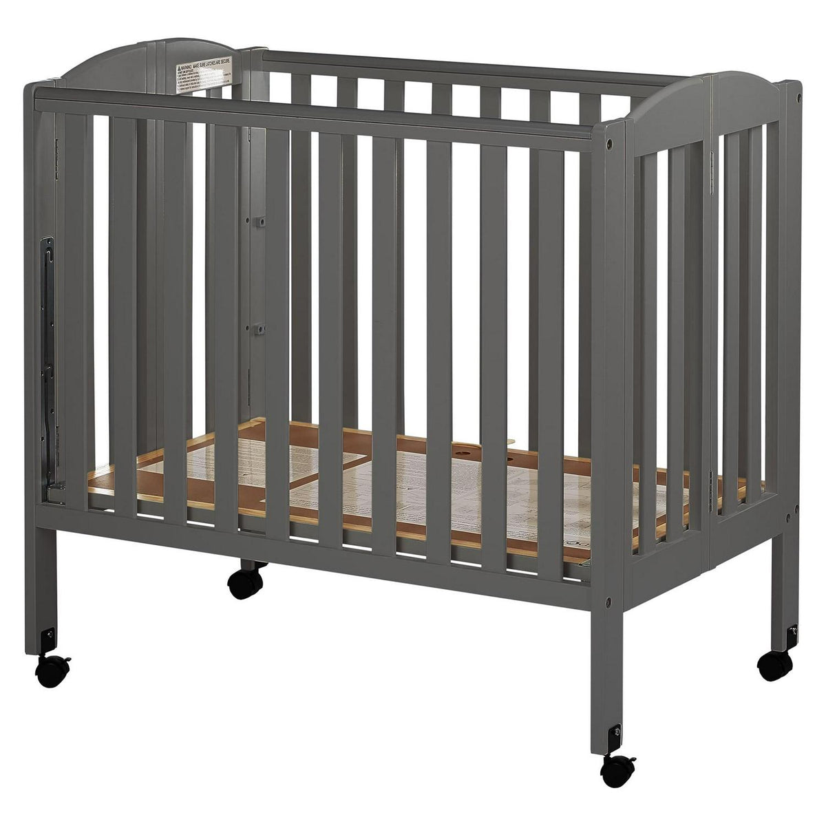 Dream On Me 3-in-1 Portable Crib Gray