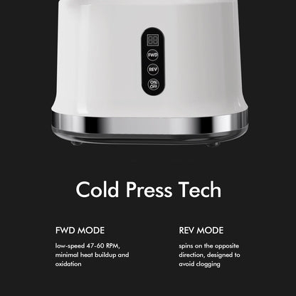 SIFENE 200W Cold Press Juicer Machine for Fruits and Vegetables, Masticating Juice Maker with 83mm Wide Chute, High Yield, Easy Clean, Gray