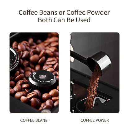 Hipresso CM-1001 Programmable Super-automatic Espresso Coffee Machine with Large 7 inches HD TFT Display
